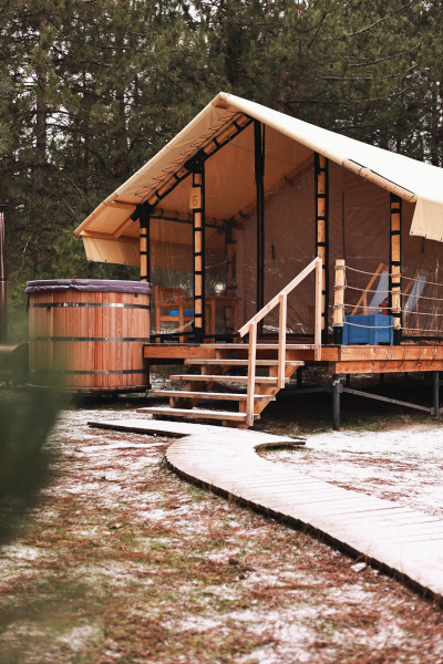 Глэмпинг Синий Яр