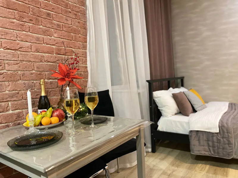 Квартира Happy House Студия Лофт в Прибрежном