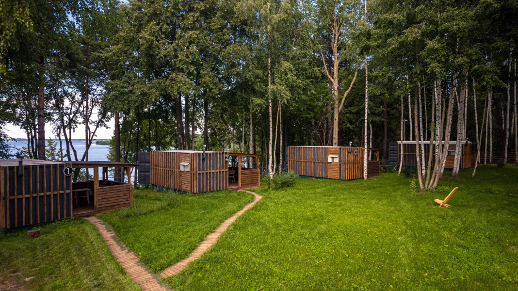 Глэмпинг Высокий берег