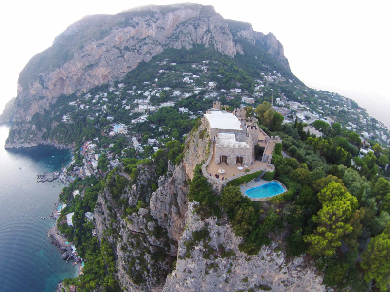 Top of the Rock - Best Destination in Capri Villa