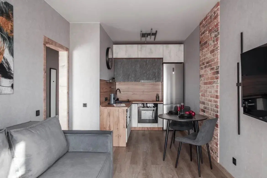 Апартаменты KrasLoft в ЖК Бульвар Цветов на 4 человек