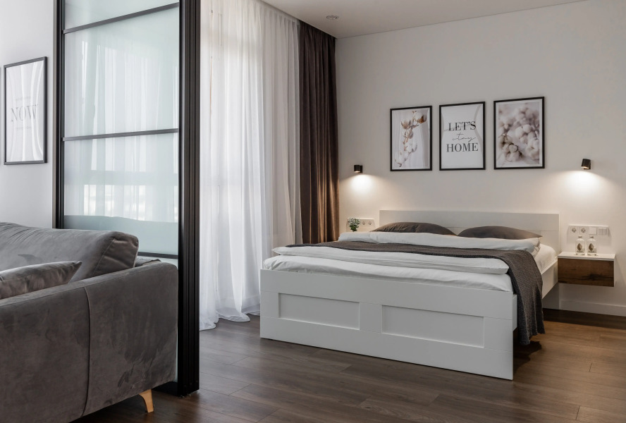 Современные Апартаменты с Видом на Национальную Библиотеку