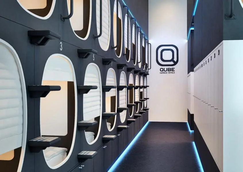 Капсульный Отель Qube