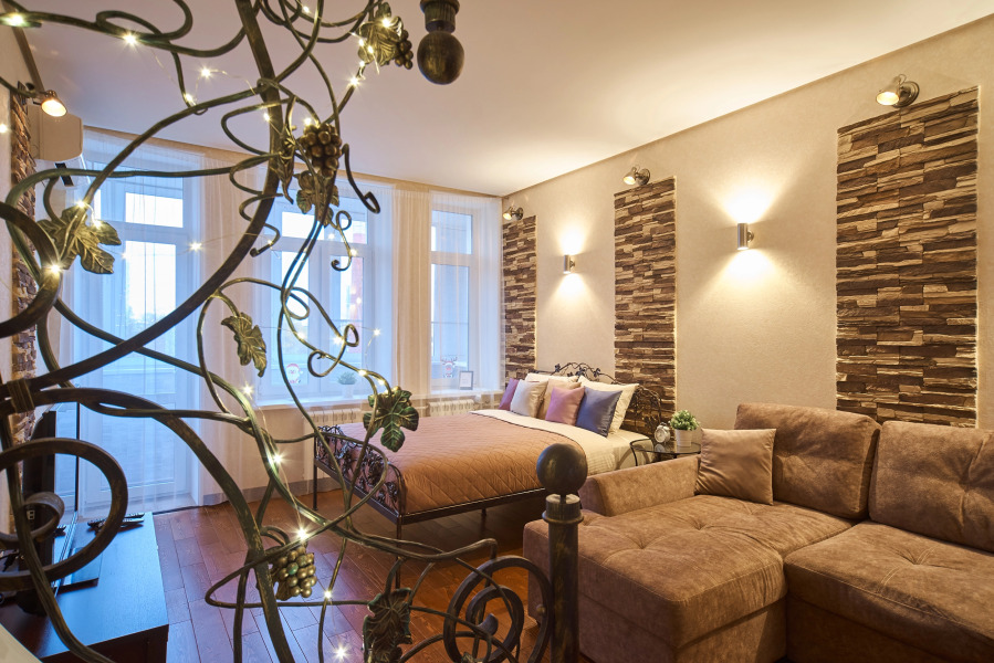 Апартаменты Люкс 2-комн. Coffee & Wine