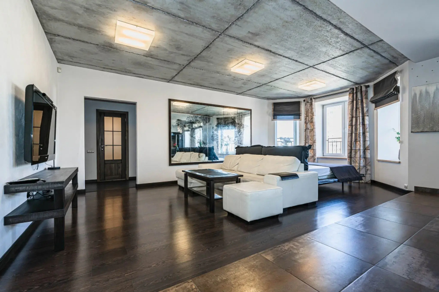 Апартаменты Crown39 - Gaidara 155 - 2к №76: 96 м2, 6 этаж из 8