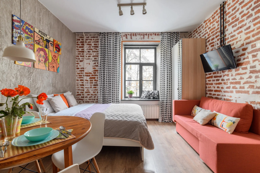 Апартаменты iRon Cat Loft Fontanka Семейный Лофт