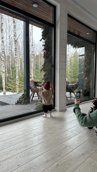 Частный Дом Панорамный В Лесу С Сауной И Чаном