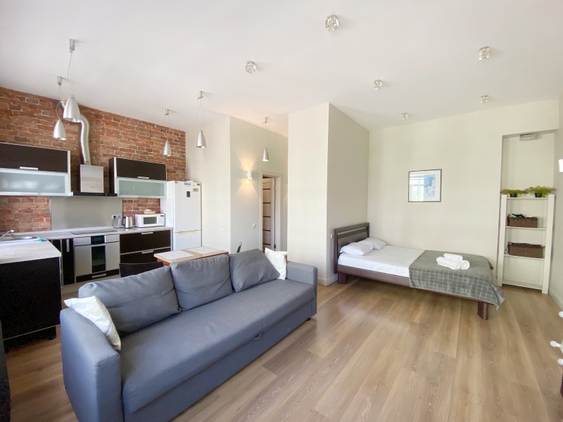 Апартаменты на Семеновской 10 в центре в стиле Лофт