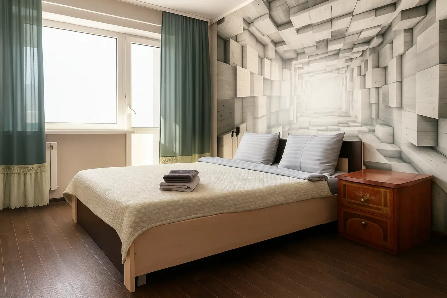 Квартира Двухкомнатные апартаменты в центре