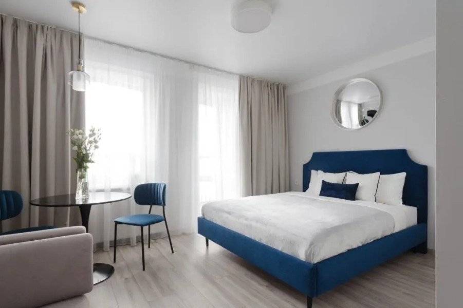 Апартаменты Квартира Cтудия у метро Бухарестская