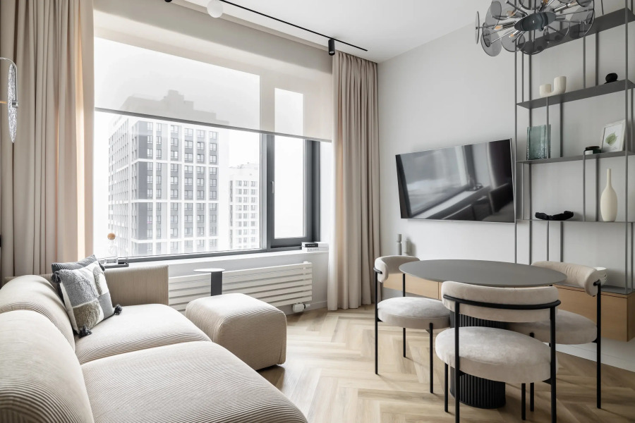 Апартаменты Calm Flatport около Москва-Сити