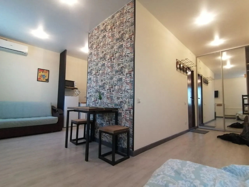 Квартира с панорамным видом на Волгу