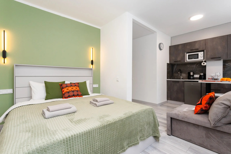 Апартаменты Студия WestRooms в Центре у Северного вокзала (3)