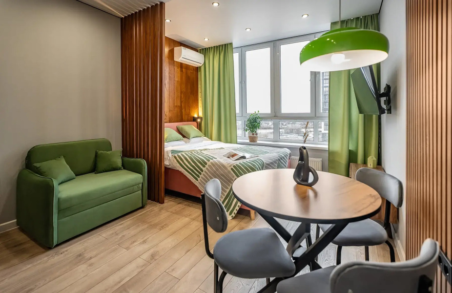 Апартаменты 1к ЖК Гарантия 117