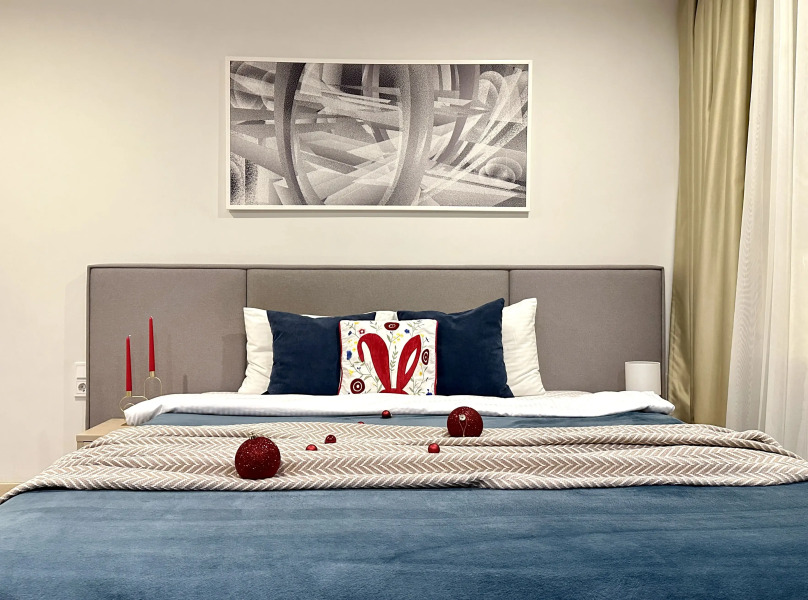 Апартаменты Family Apartment с панорамным видом на город