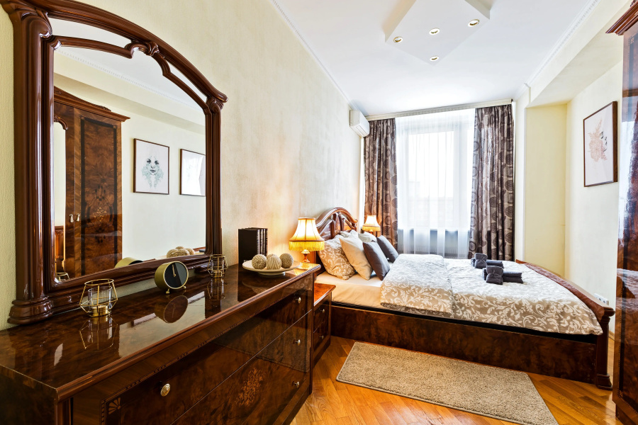 Great view on Kremlin 2 rooms apartment 23 floor