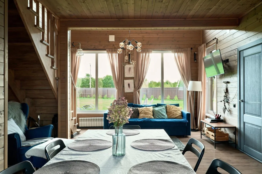 Частный дом с баней