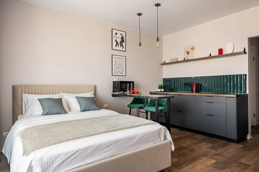 Апартаменты Дизайнерская студия в 10 минутах от Внуково