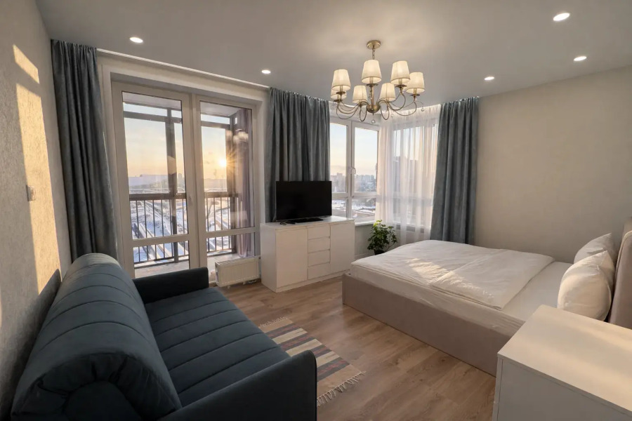 Апартаменты Ak Bars Arena & Aquapark Riviera LUX, 10 min to Centr