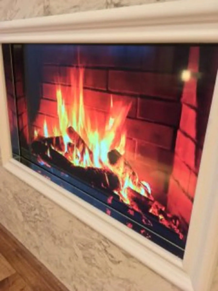 Апартаменты Однокомнатная квартира с камином и посудомойкой