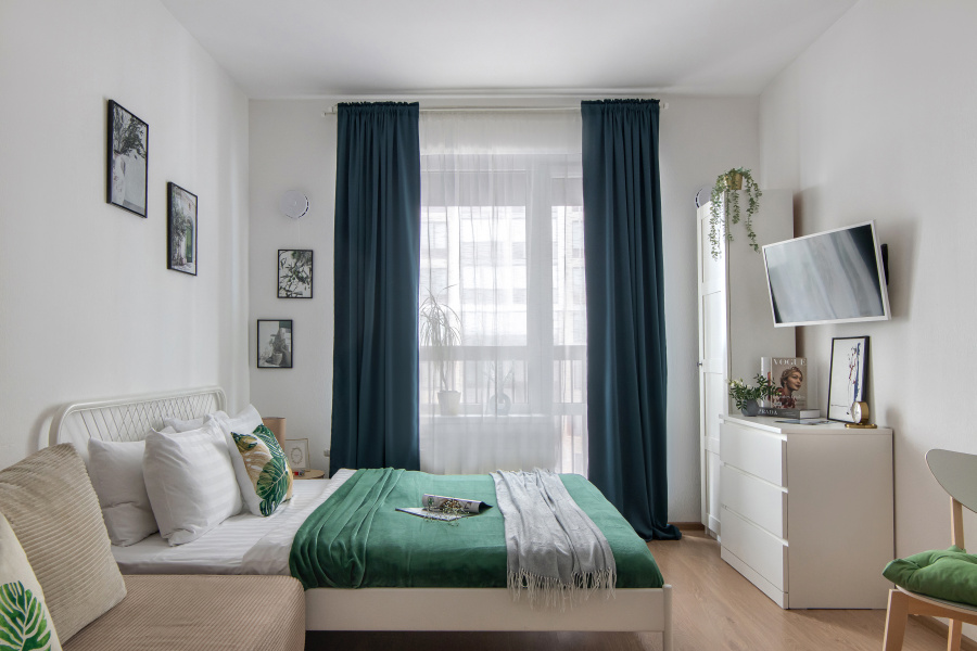 Квартира с балконом Piter Apartments у Московского проспекта