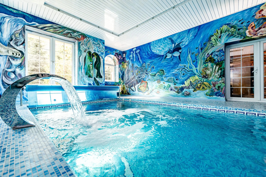 Частный дом Шикарный дом в Апрелевке с бассейном и сауной