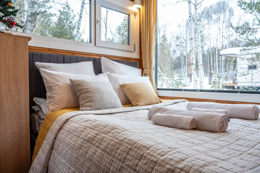 Коттедж Семейный с Терассой в Терсколе от Квартирукинг