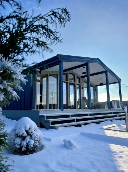 Частный дом Новый уютный дом в стиле Барн хаус