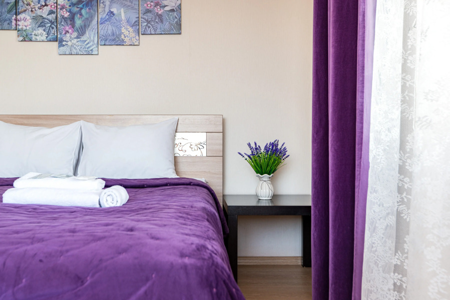 Квартира 1-к у залива на Маркова 8/1 от RentAp, 4 сп.места