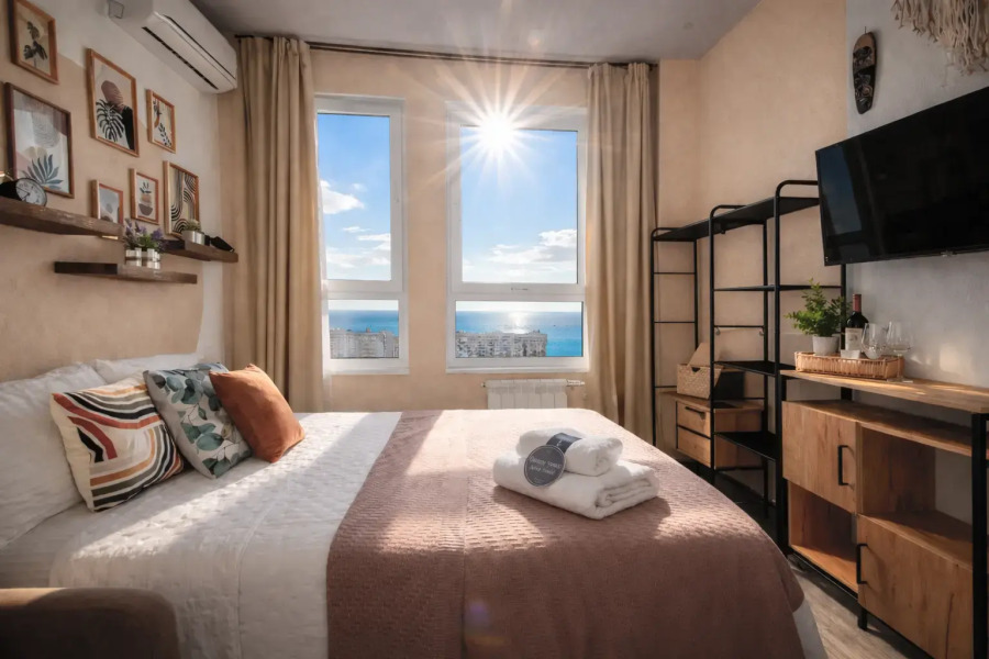 Апартаменты Лофт с видом на море и Бухту