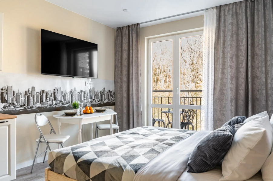 Апартаменты Летний 106  Апарт с Собственной Набережной в ЖК Летний