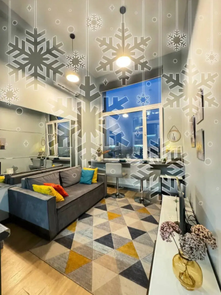 Апартаменты Двухуровневые Gray Glass в 5 минутах от метро Нагорная