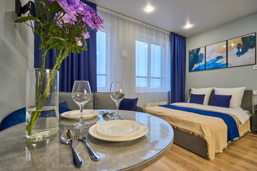 Квартира Уютная Студия в ЖК Сибирский Сад