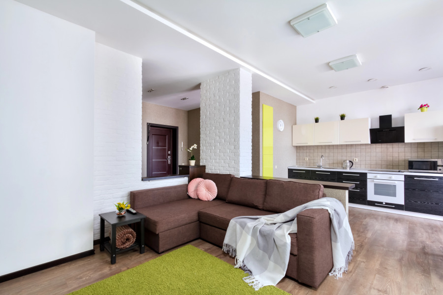 Квартира Комфортная 2к Andora - Green Comfort в ЖК Державинский квартал