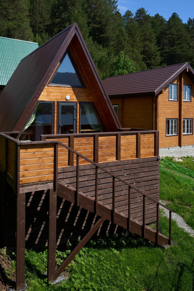 Гостевой дом Летний коттедж А-фрейм