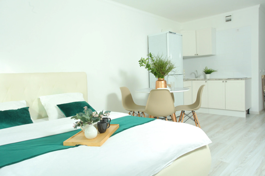 Квартира Светлые на 22 этаже