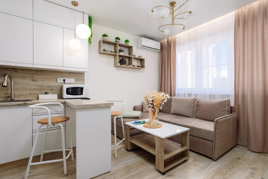 Апартаменты 107 Море Апартаментов в ЖК Фрукты