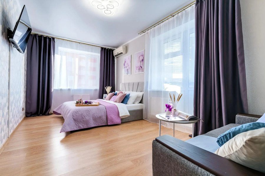 Квартира двухкомнатная Апарт Отелика в Шаговой Доступности от Парка Галицкого