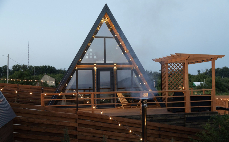 Шале Посуточно с Видом на Озеро СНТ Зори Кавказа