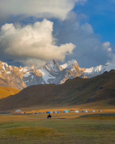 Глэмпинг Yurt camp Visit Kol-Suu
