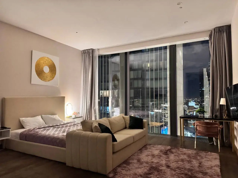 Апартаменты Sky City Moscow LUX Студия с большим окном с видом на все башни и город!