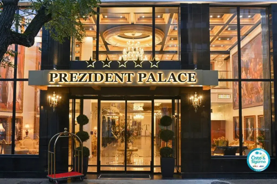 Отель Prezident Palace Belgrade