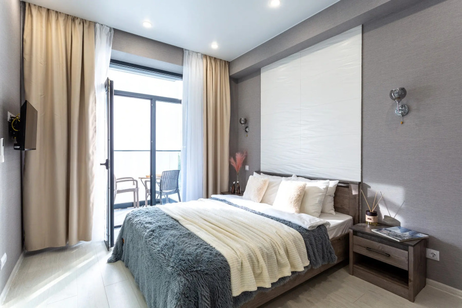 Апартаменты Фестивальный Lamare 6 с Балконом и Видом на Море