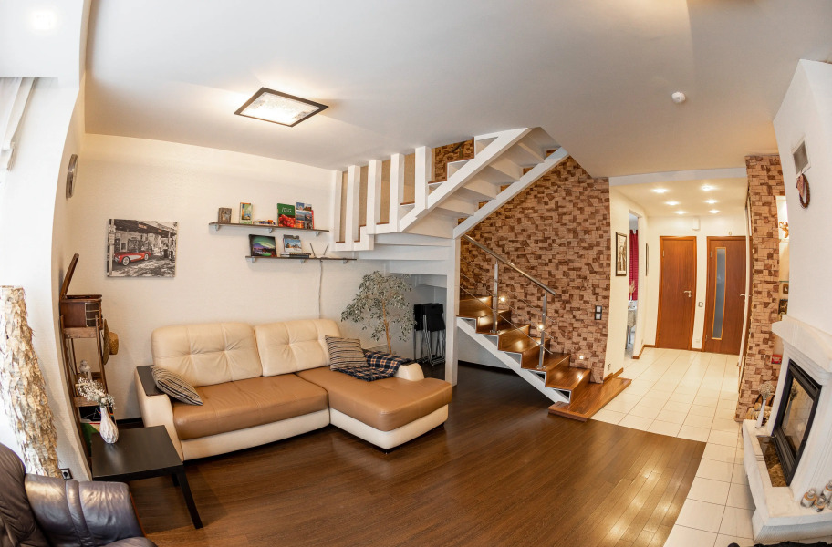 Апартаменты Семейный Таунхаус с Камином и Сауной