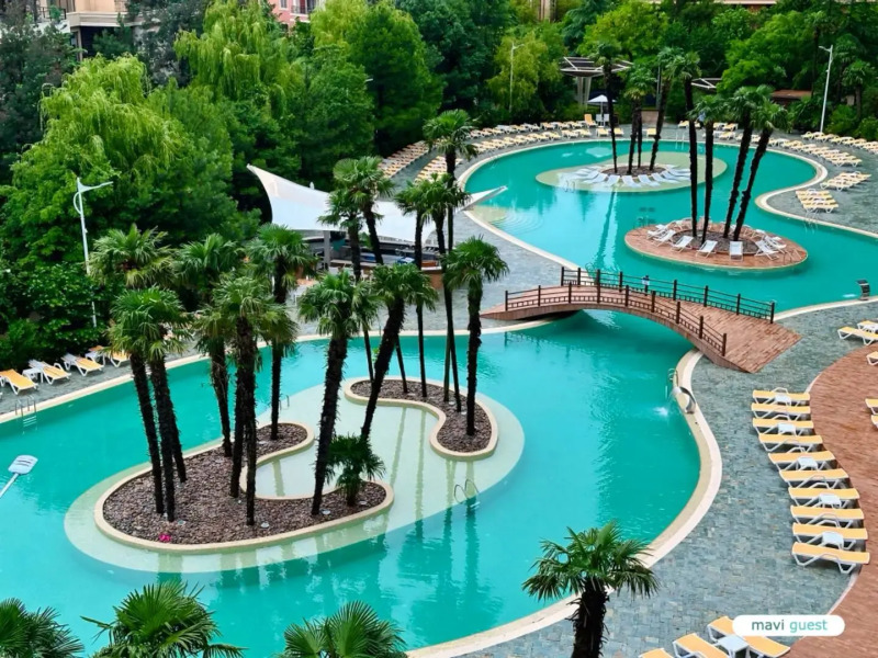 Апартаменты с террасой с видом на море