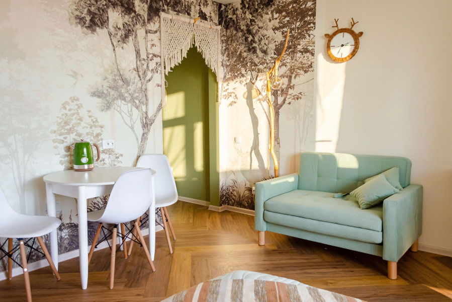 Квартира Студия с видом на Озеро