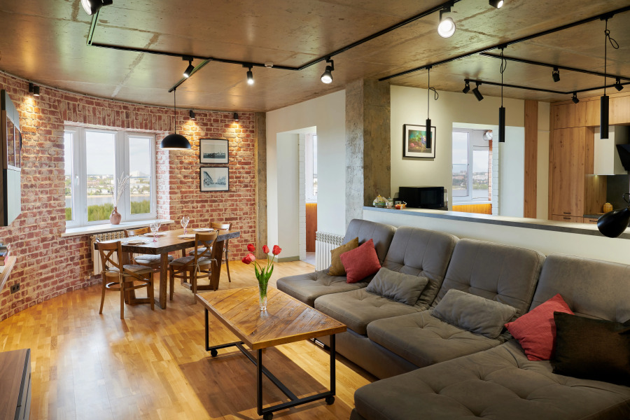 Квартира с Видом на Историческую Часть Костромы и Волгу