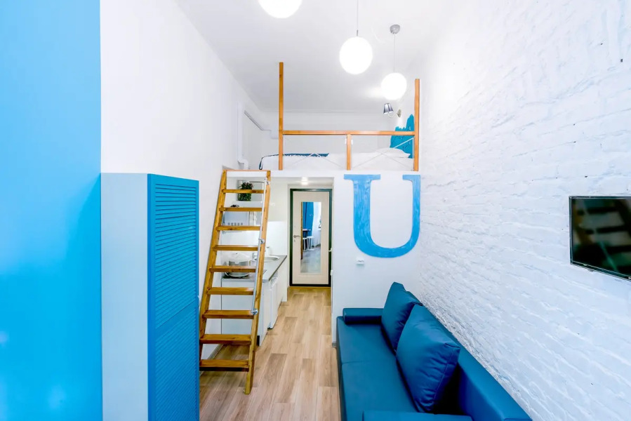 Апартаменты Unua Letero Студия 3