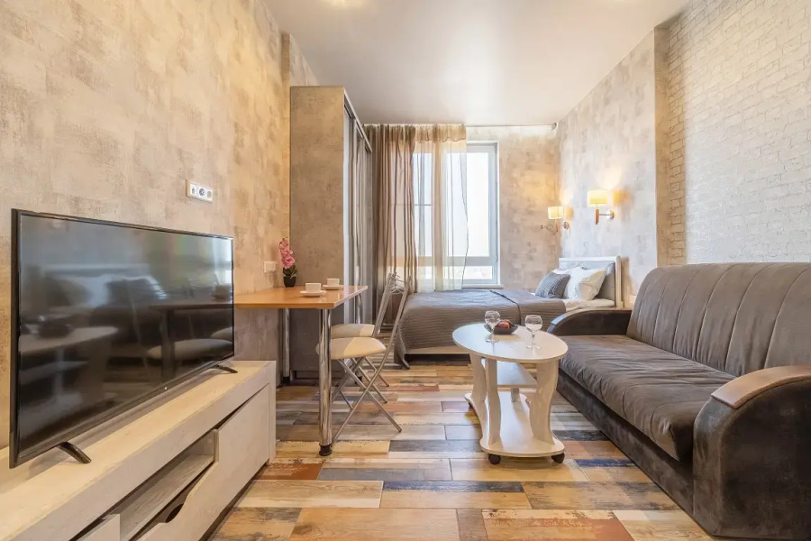 Апартаменты Stepanenkov на Максима Горького 23А на 7 этаже