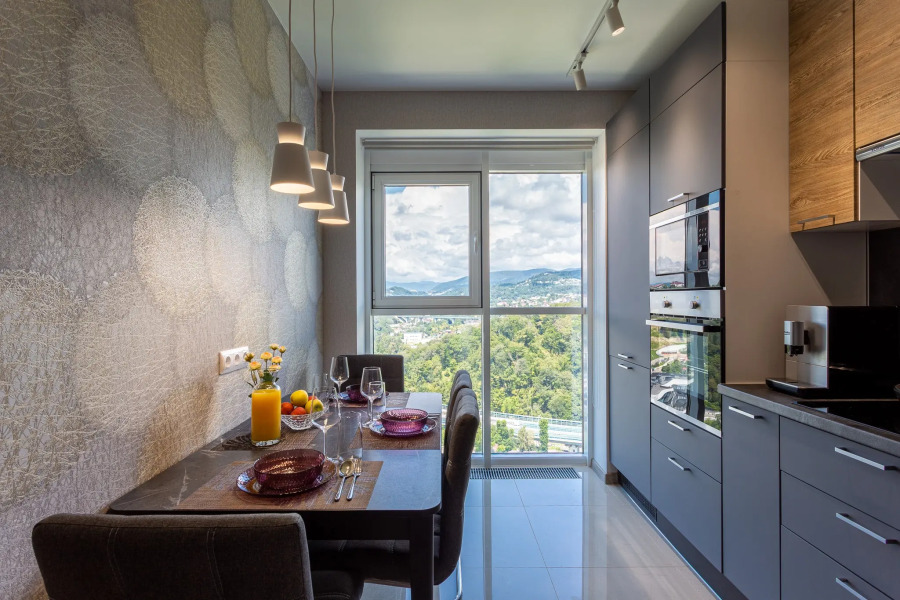 Апартаменты Сочи Парк Lamare Двухкомнатные с Панорамным Видом на Горы